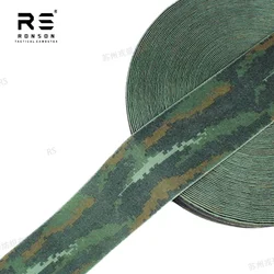 Cinta de sujeción Velcro camuflaje nailon impreso táctica