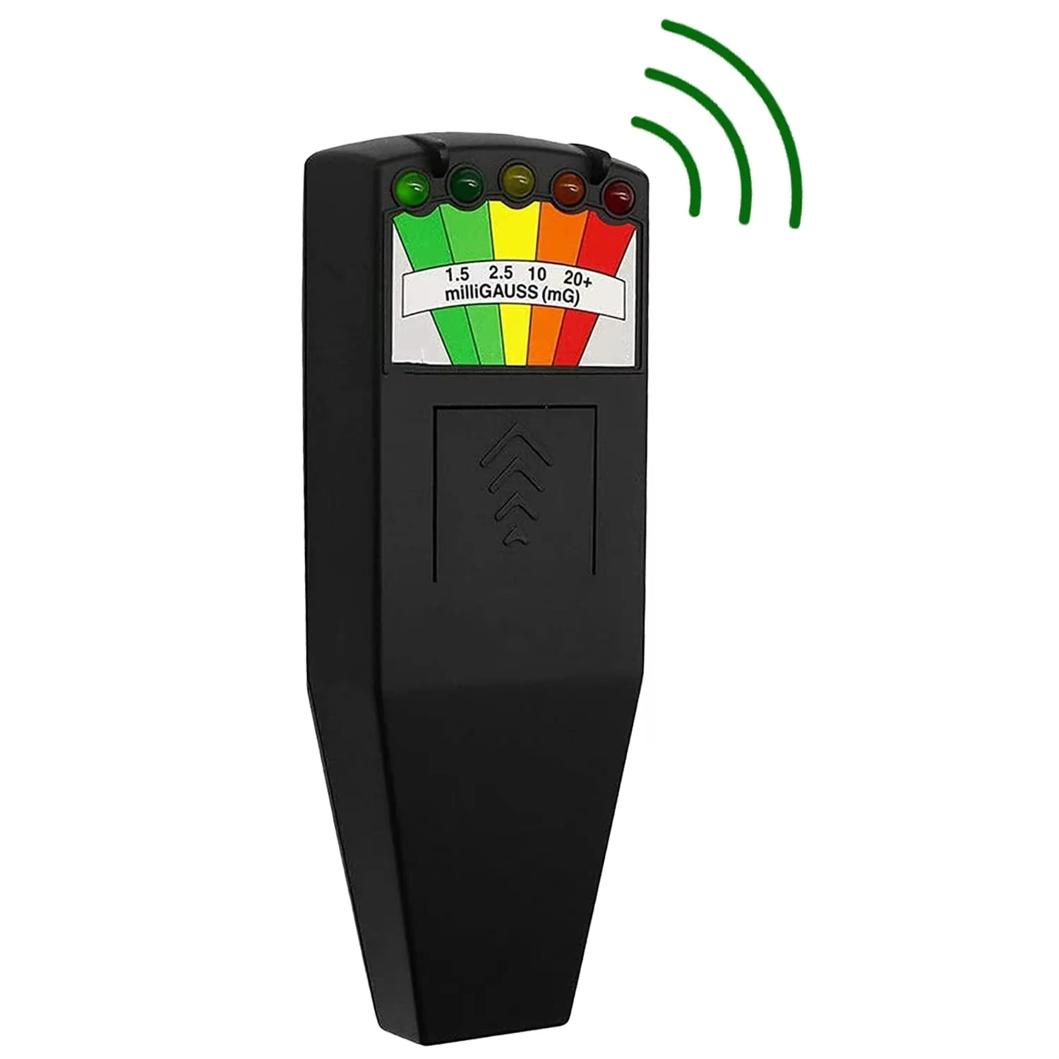 Medidor EMF portátil con pantalla LED