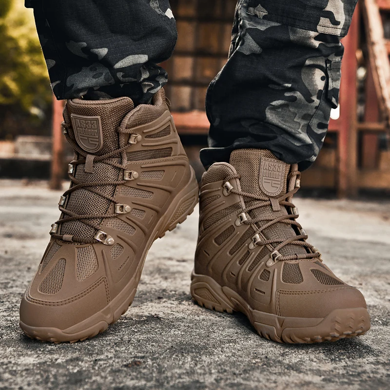 HIKEUP botas detalle suela