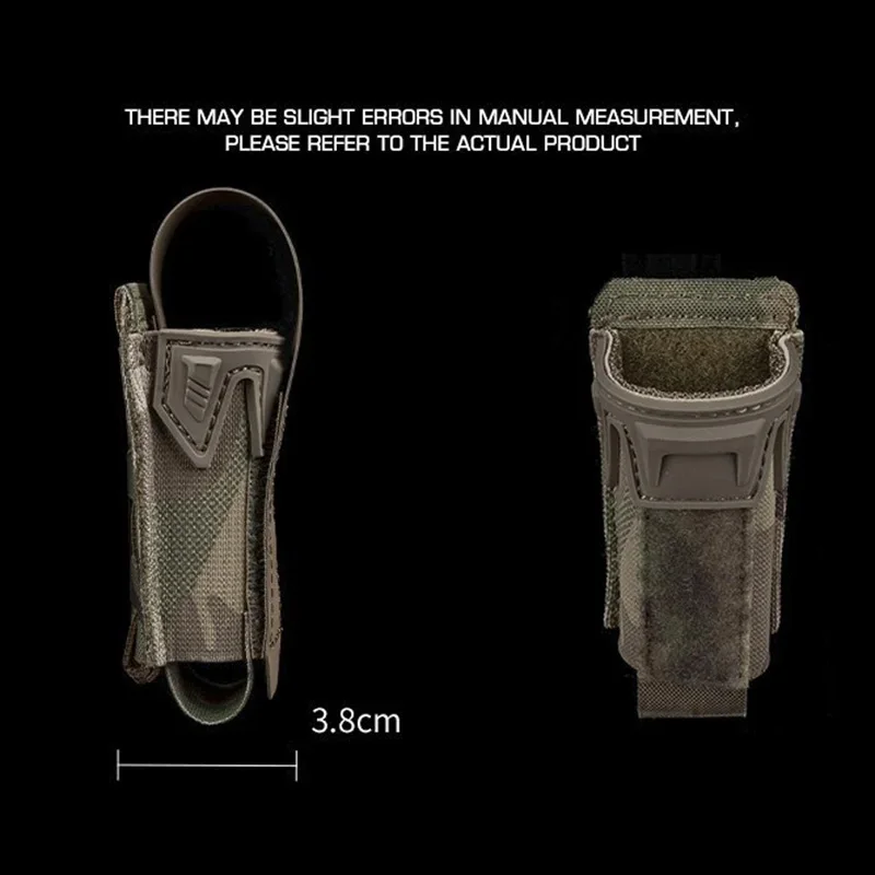 Portacargador táctico disponible en varios colores camuflados