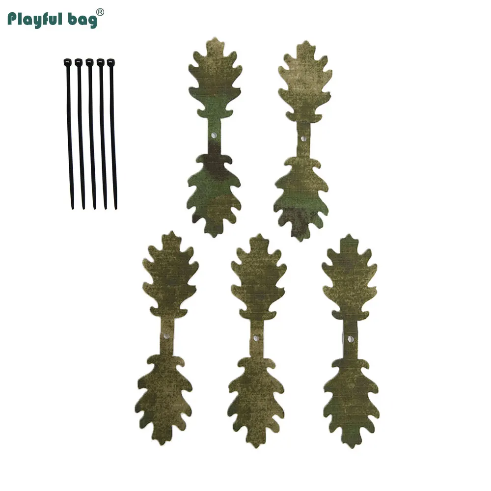 Tira MOLLE camuflaje militar para mochila y casco - imagen 5