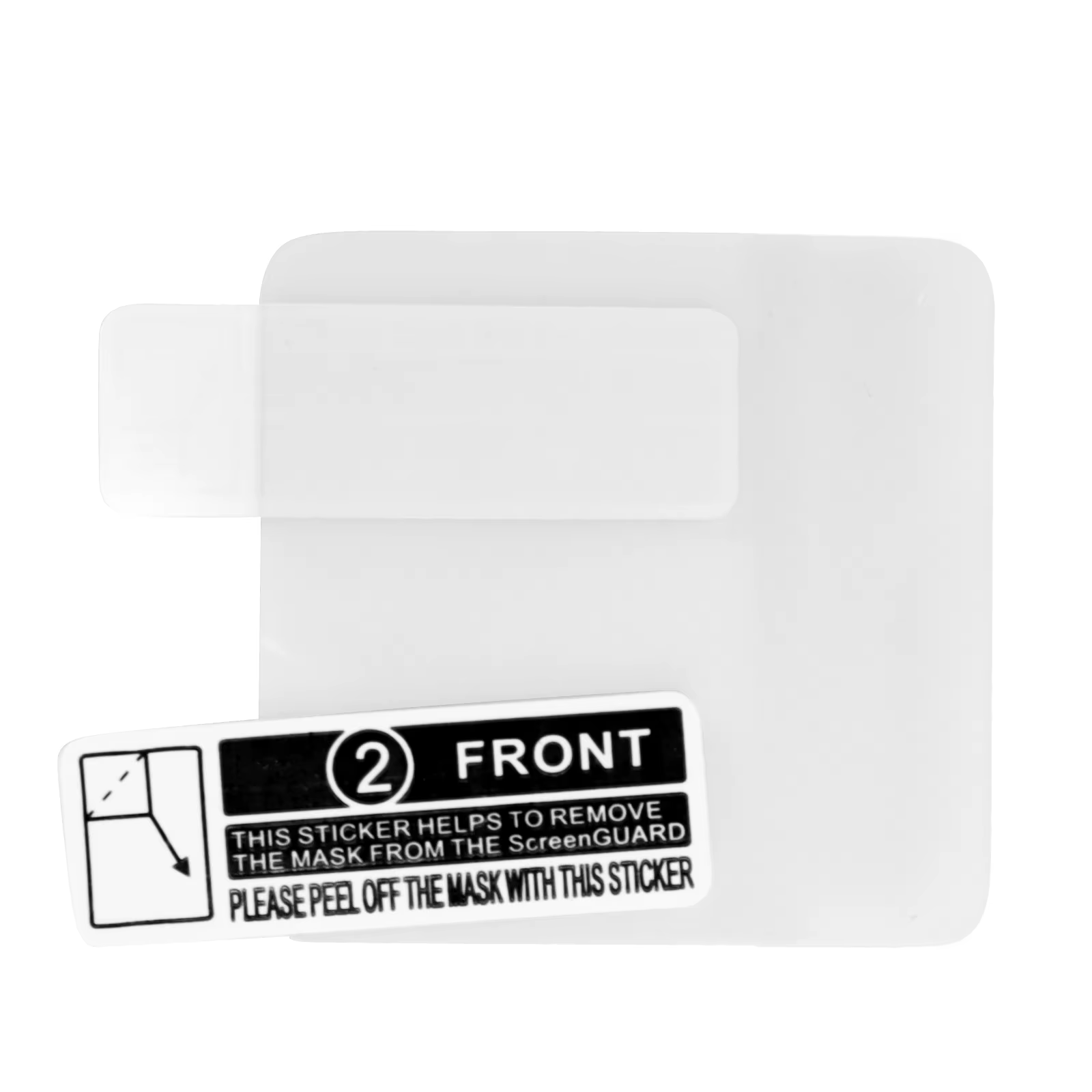 Baofeng UV-5R protector de pantalla antihuellas alta transparencia - imagen 2