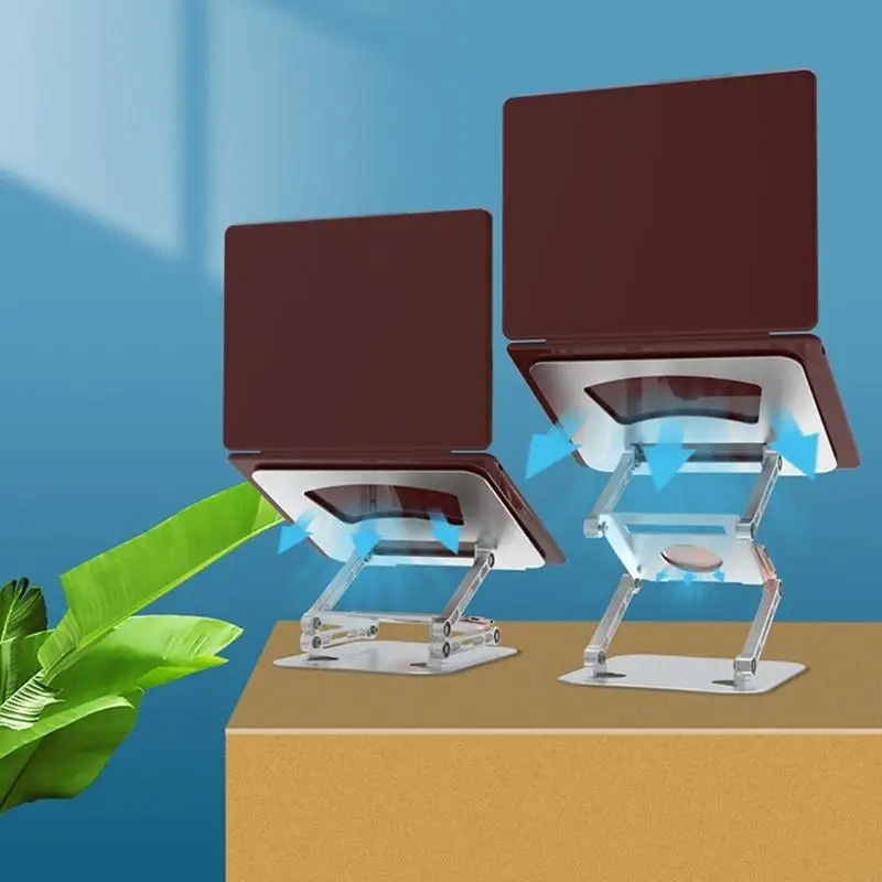 Soporte para portátil de aluminio con altura y ángulo regulables - imagen 3