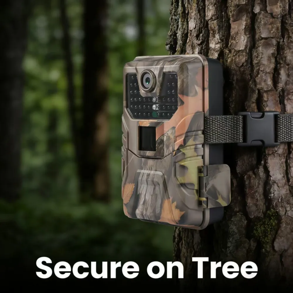 Correa nailon ajustable para cámara de caza en árbol – MOLLE - imagen 4