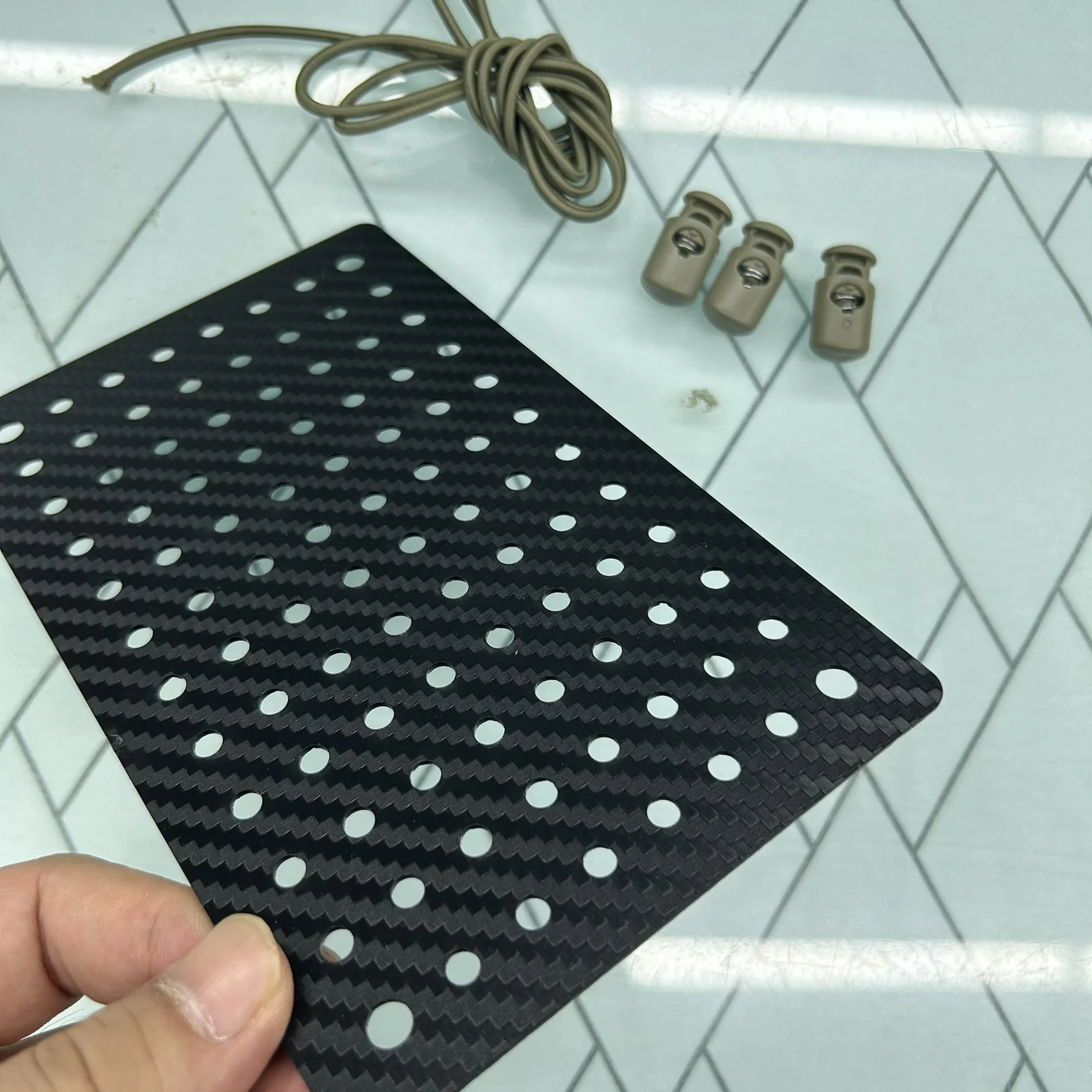 Organización y sujeción en el kit