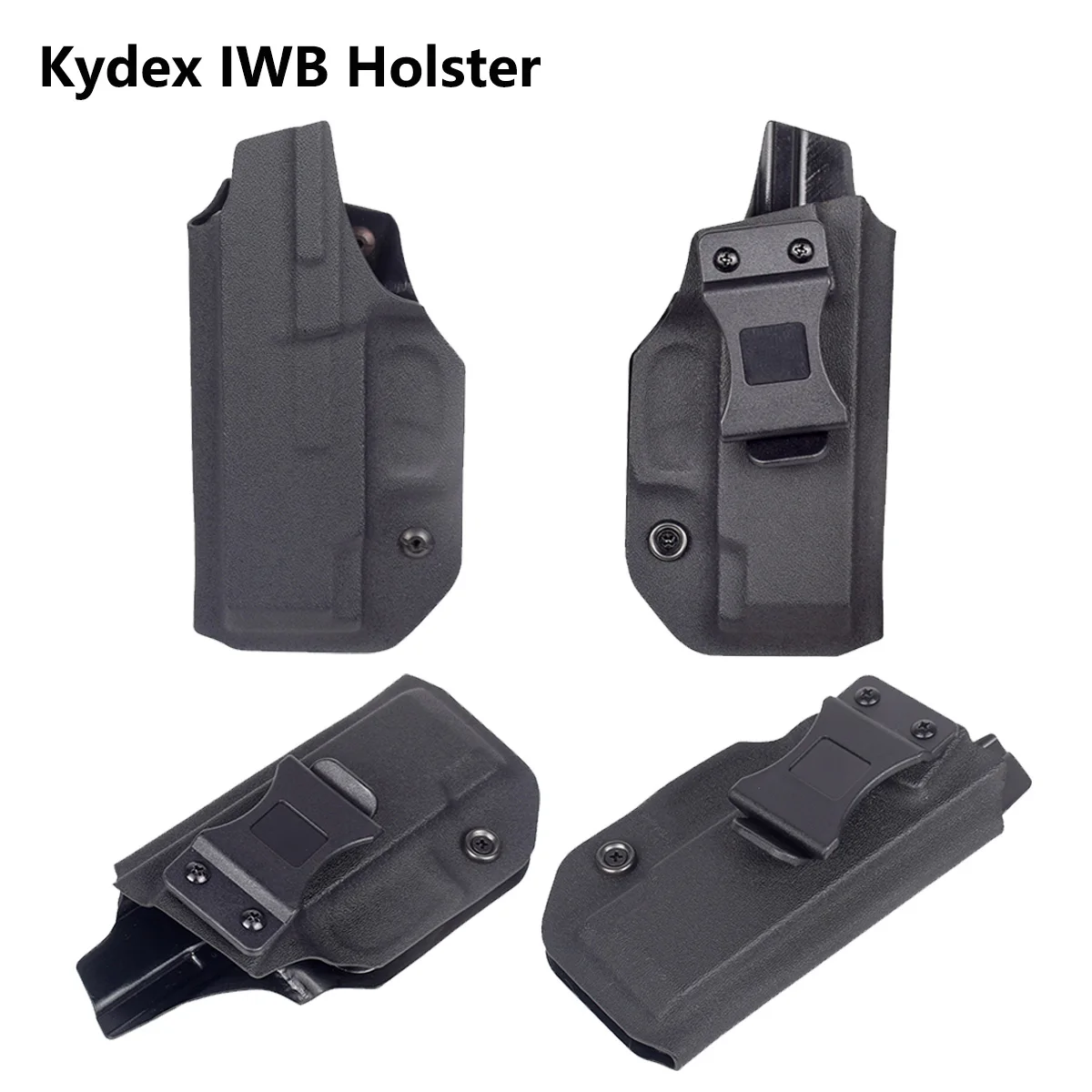 Vista general de la funda táctica Kydex IWB