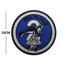 SEAL TEAM parche táctico bordado cortavientos tipo brazalete