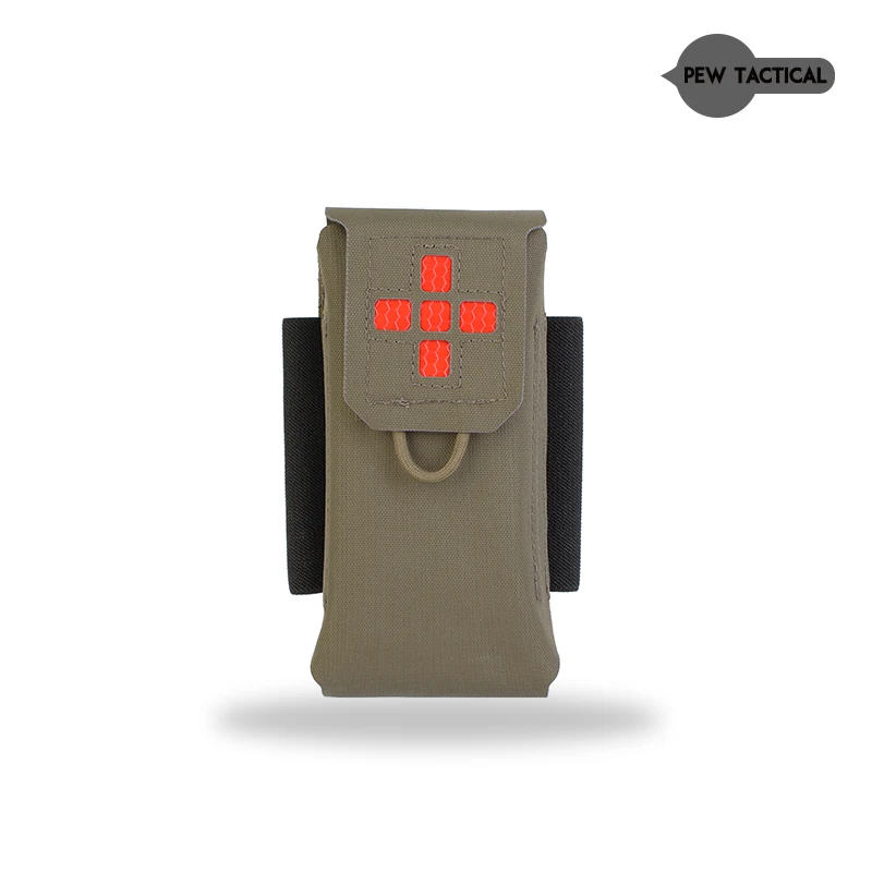 Pew Tactical botiquín médico MOLLE rojo – para Airsoft - imagen 4