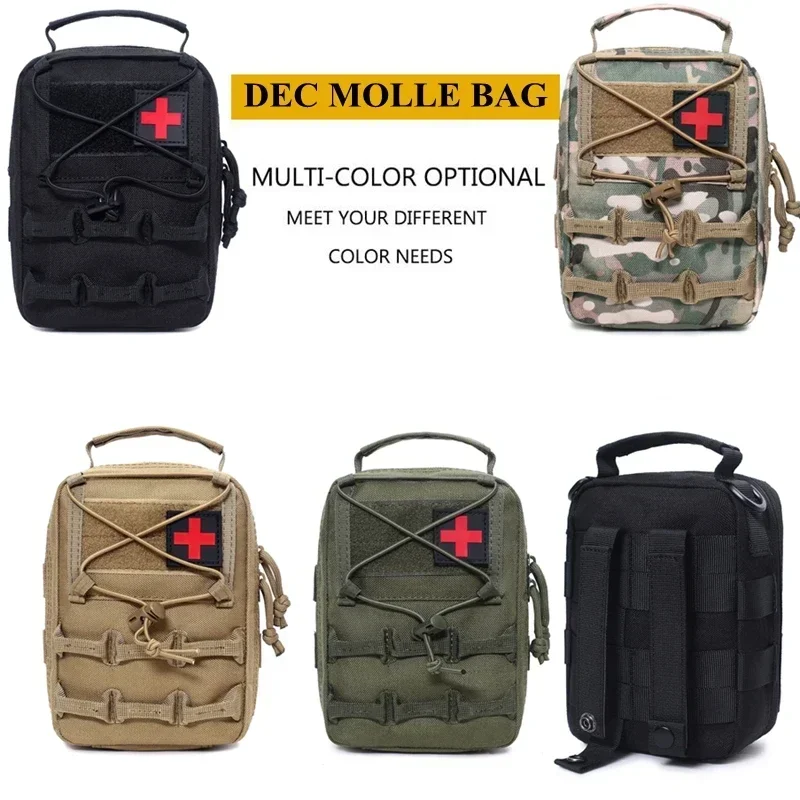Bolsa médica táctica compacta MOLLE para EMT, cinturón o chaleco - imagen 4