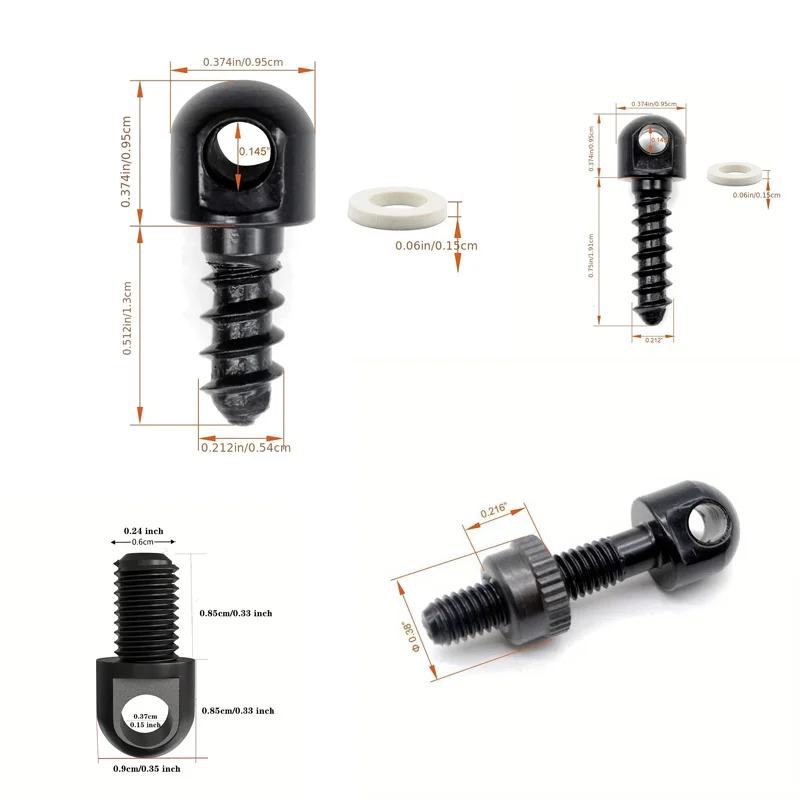 Pernos giratorios para correas con eslabones de 1/2" a 7/8" - imagen 3