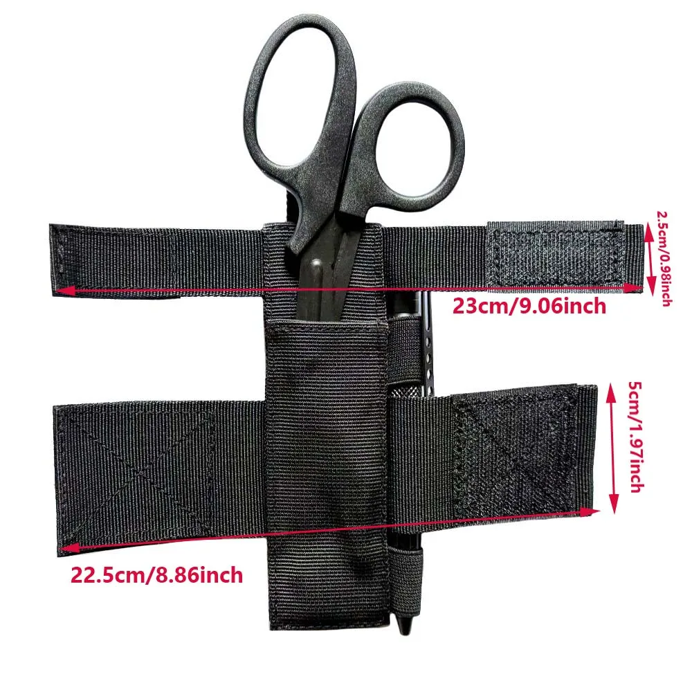 Funda táctica MOLLE para tijeras médicas de montaña - imagen 3