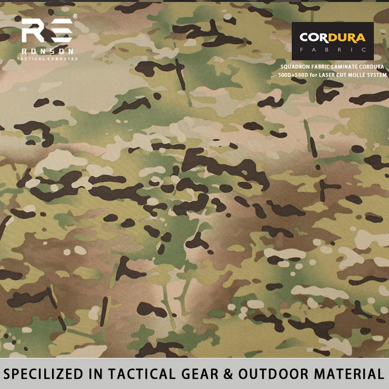 MC Multi CP camuflaje tela táctica Cordura MOLLE nailon laminado