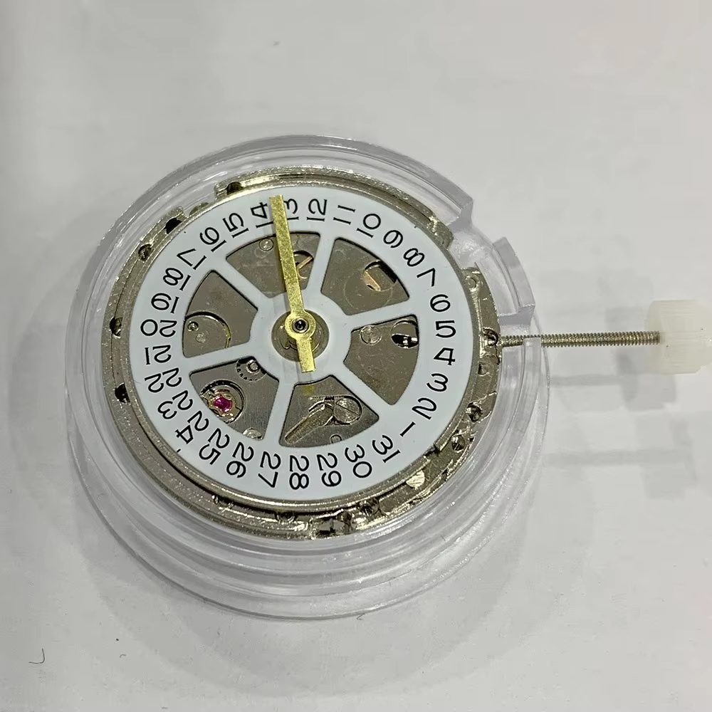 Detalle del calendario y la rueda de fecha