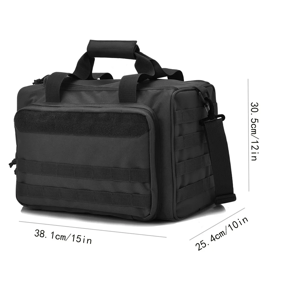 Bolsa táctica lona resistente pistola – Ideal para tiro deportivo - imagen 4