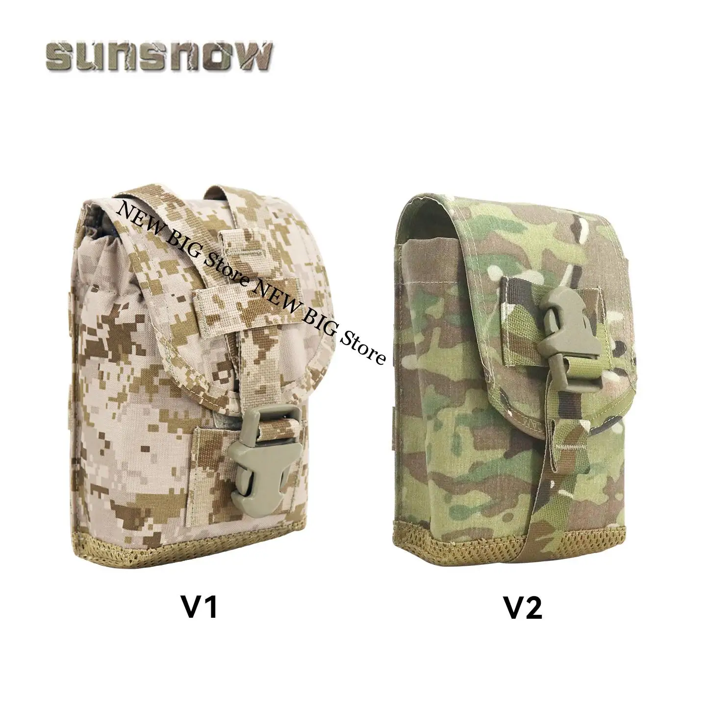 Bolsa de accesorios MOLLE para cantimplora y termo, táctica - imagen 5