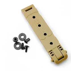 Funda MOLLE KYDEX bronce con clip para cinturón y enganche trasero