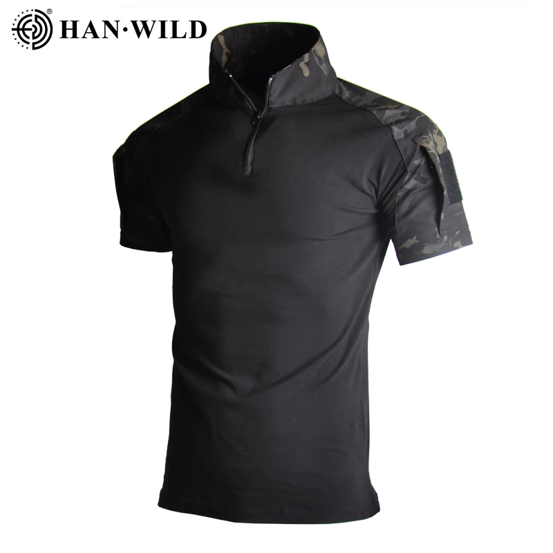 Camisa táctica camuflaje algodón – HAN WILD para Airsoft y caza