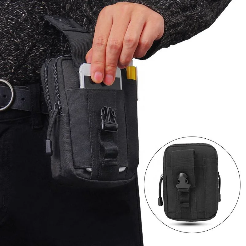 Bolsa táctica MOLLE multiusos para teléfono móvil en cinturón - imagen 2