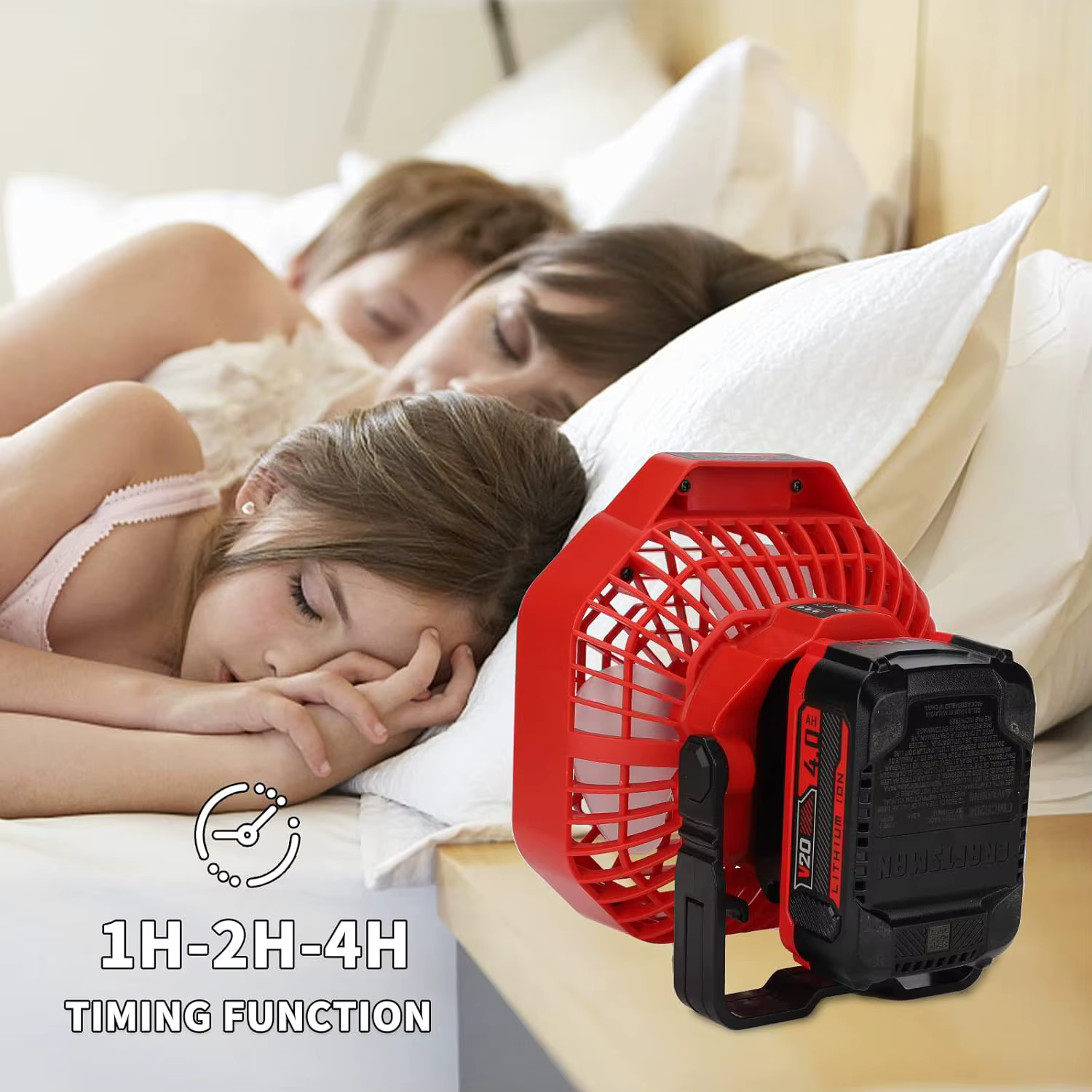 Makita ventilador camping inalámbrico con mando y LED regulable - imagen 2