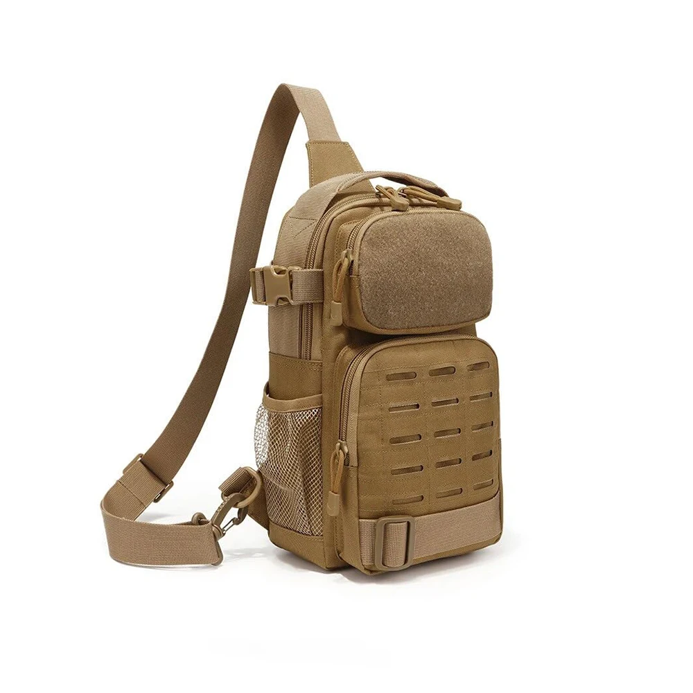 Bolso táctico MOLLE impermeable de pecho para senderismo - imagen 3