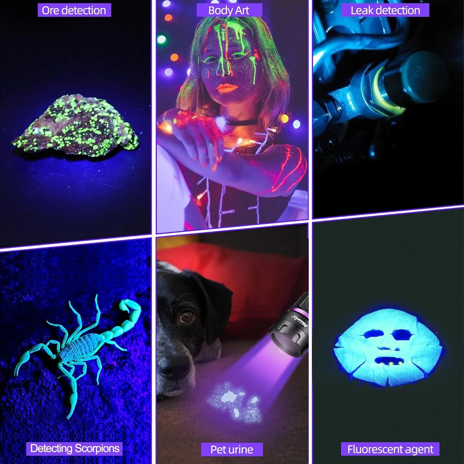 Uso en inspección UV