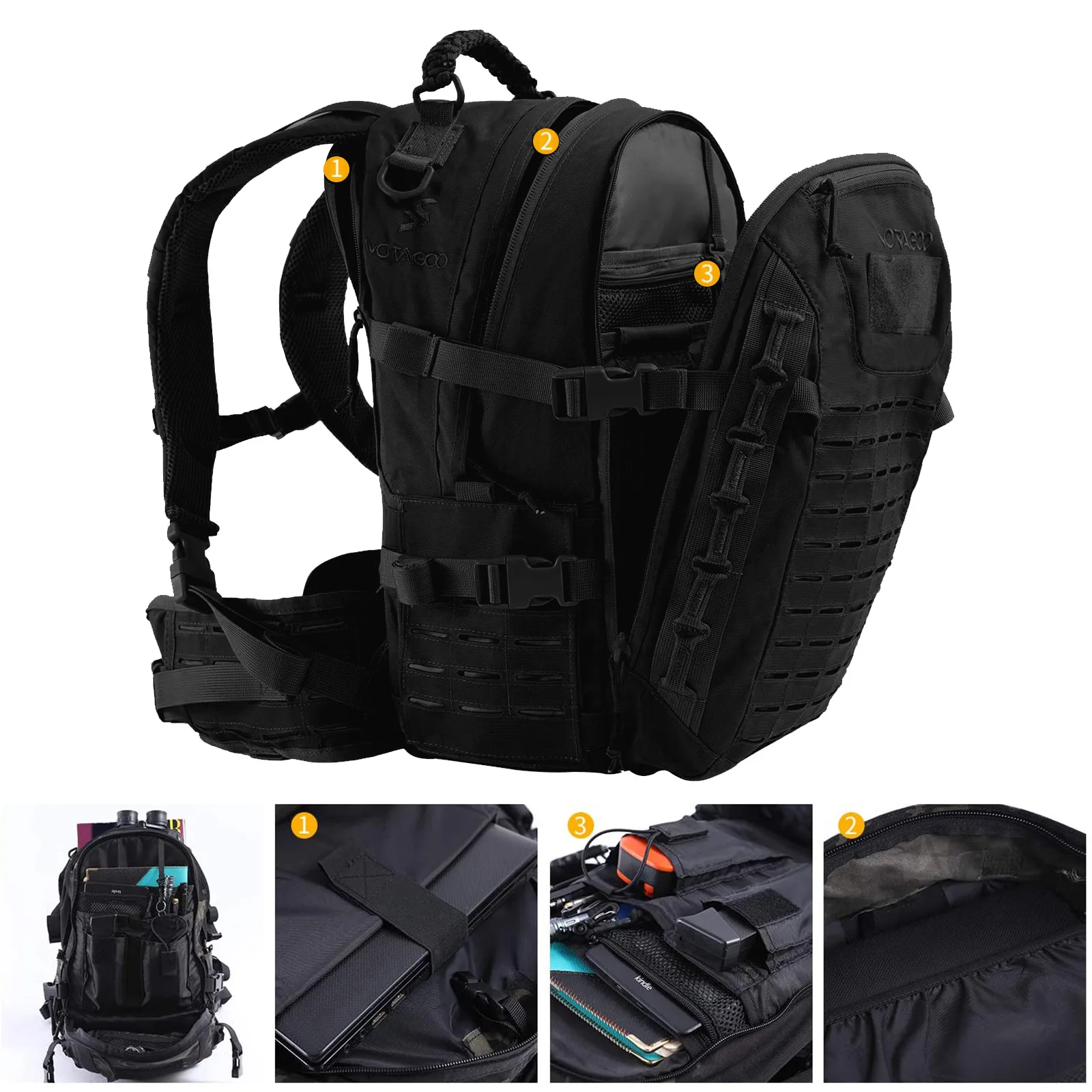 Dragon Egg Mochila táctica camuflaje ripstop para senderismo exterior - imagen 5