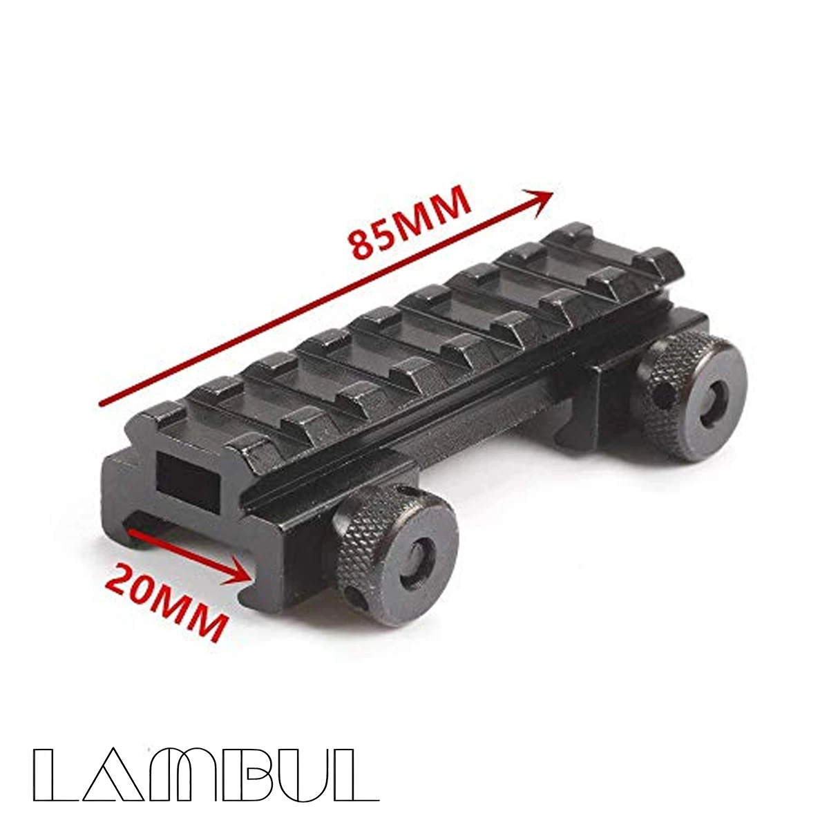 Elevador de montaje Picatinny para punto rojo táctico caza militar - imagen 5