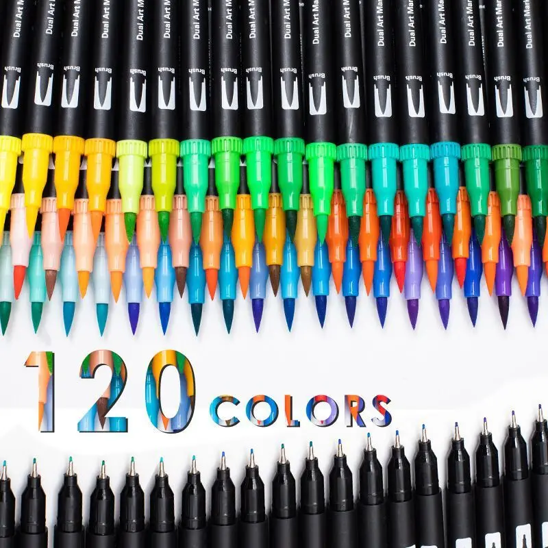Rotuladores acuarela tipo pincel Copic doble punta artísticos - imagen 2