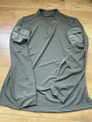 Camiseta táctica transpirable secado rápido RG/MC/AOR2 verano