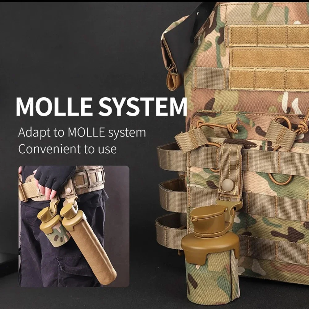 Bolsa táctica MOLLE plegable para cargadores de munición y tiro - imagen 5