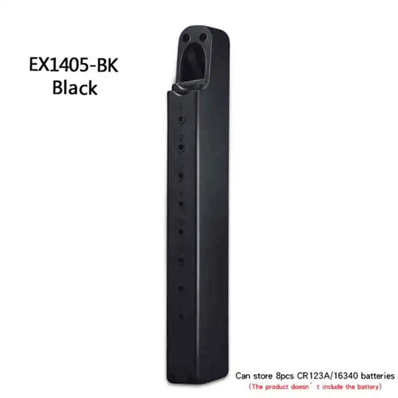 Funda estanca táctica para baterías CR123A y 16340 exterior antigolpes - imagen 4