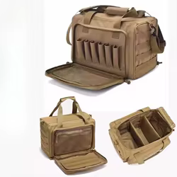 Bolsa portapistolas maletín polígono de tiro – Impermeable gran capacidad