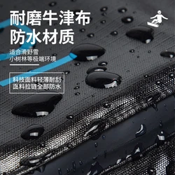 Mochila táctica para esquí y snowboard con panel trasero protector