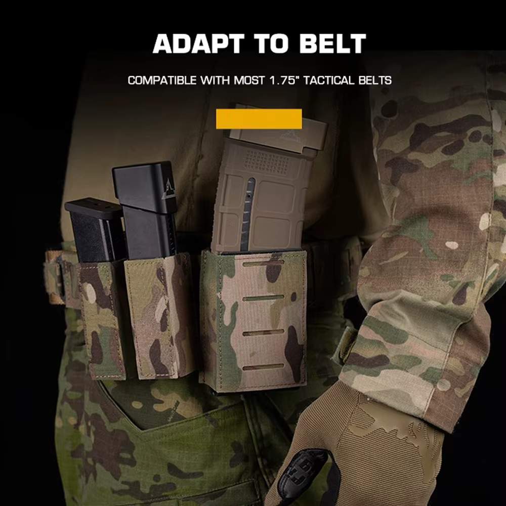 MK2 5.56 Bolsa para cargadores MOLLE liberación rápida tiro airsoft - imagen 5