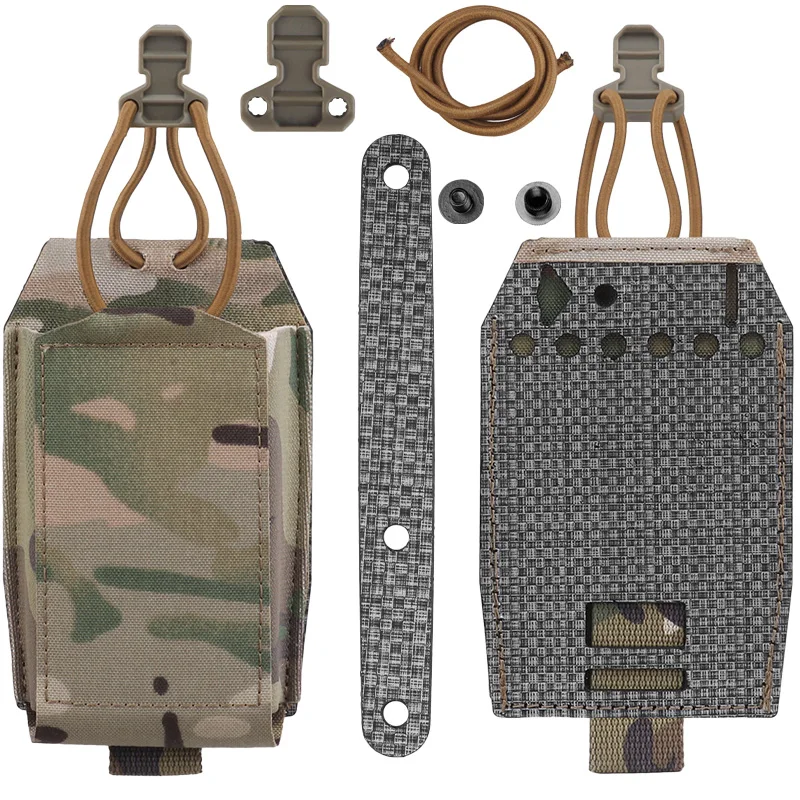 Cinturón táctico MOLLE con bolsa multiángulo para cargadores 5,56/9 mm - imagen 5