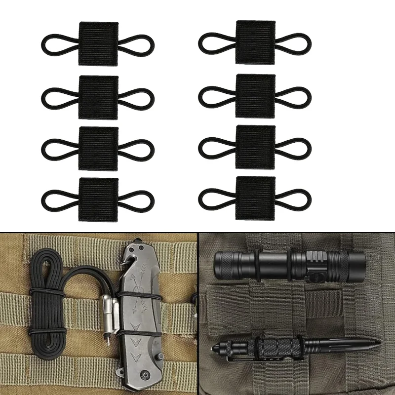 Accesorios MOLLE: clip elástico y cinta para fijar equipo exterior - imagen 4