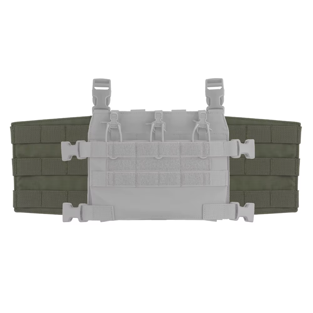 Chaleco táctico portaplacas MOLLE lateral con bolsillo para radio - imagen 3