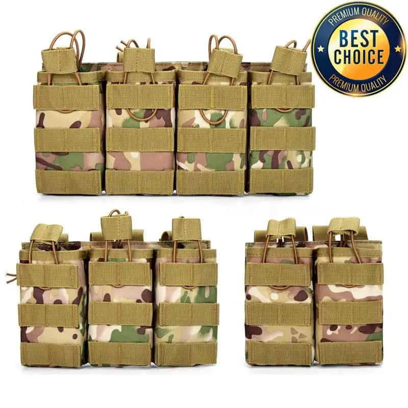 Porta-revistas táctico 1000D MOLLE para M4 AK airsoft - imagen 4