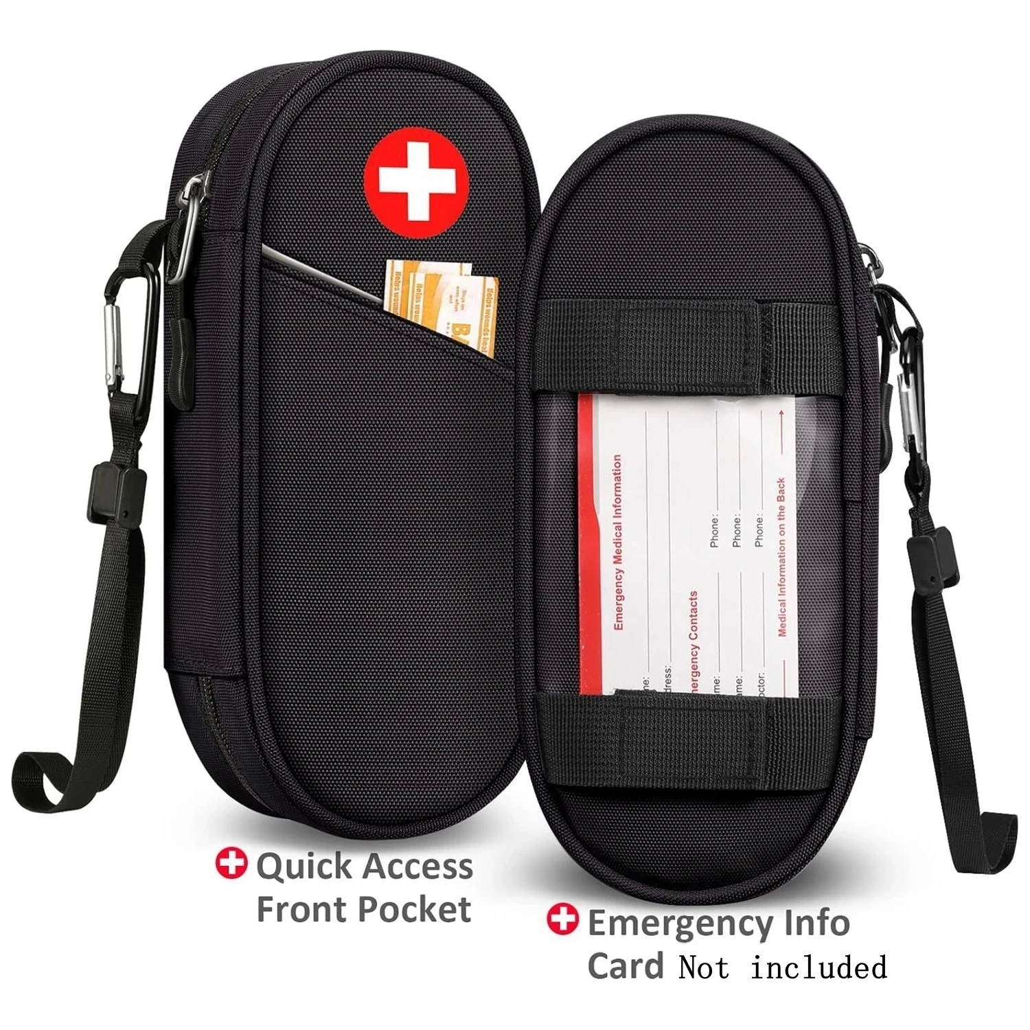 EpiPen estuche de transporte médico para exterior, bolsa de emergencia - imagen 3