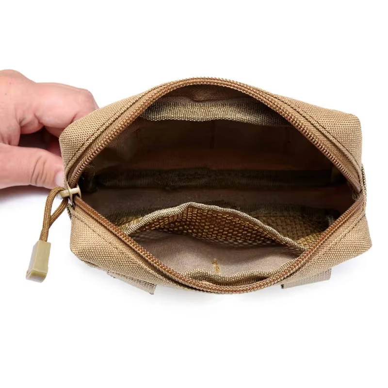 Cinturón Táctico Molle con Bolsa EDC Impermeable y Portacargadores
