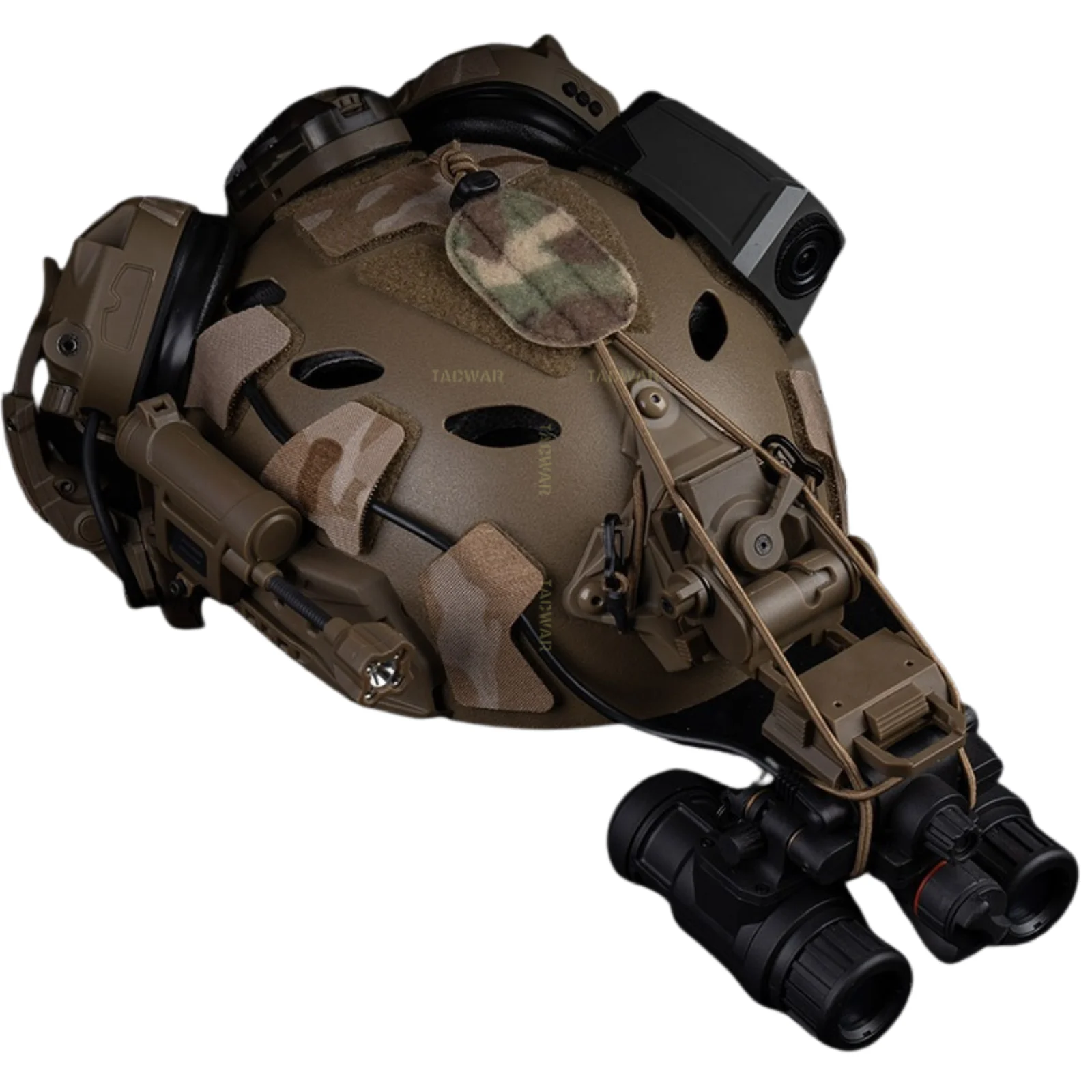 Sujeción NVG elástica gancho y bucle para casco visión nocturna - imagen 3