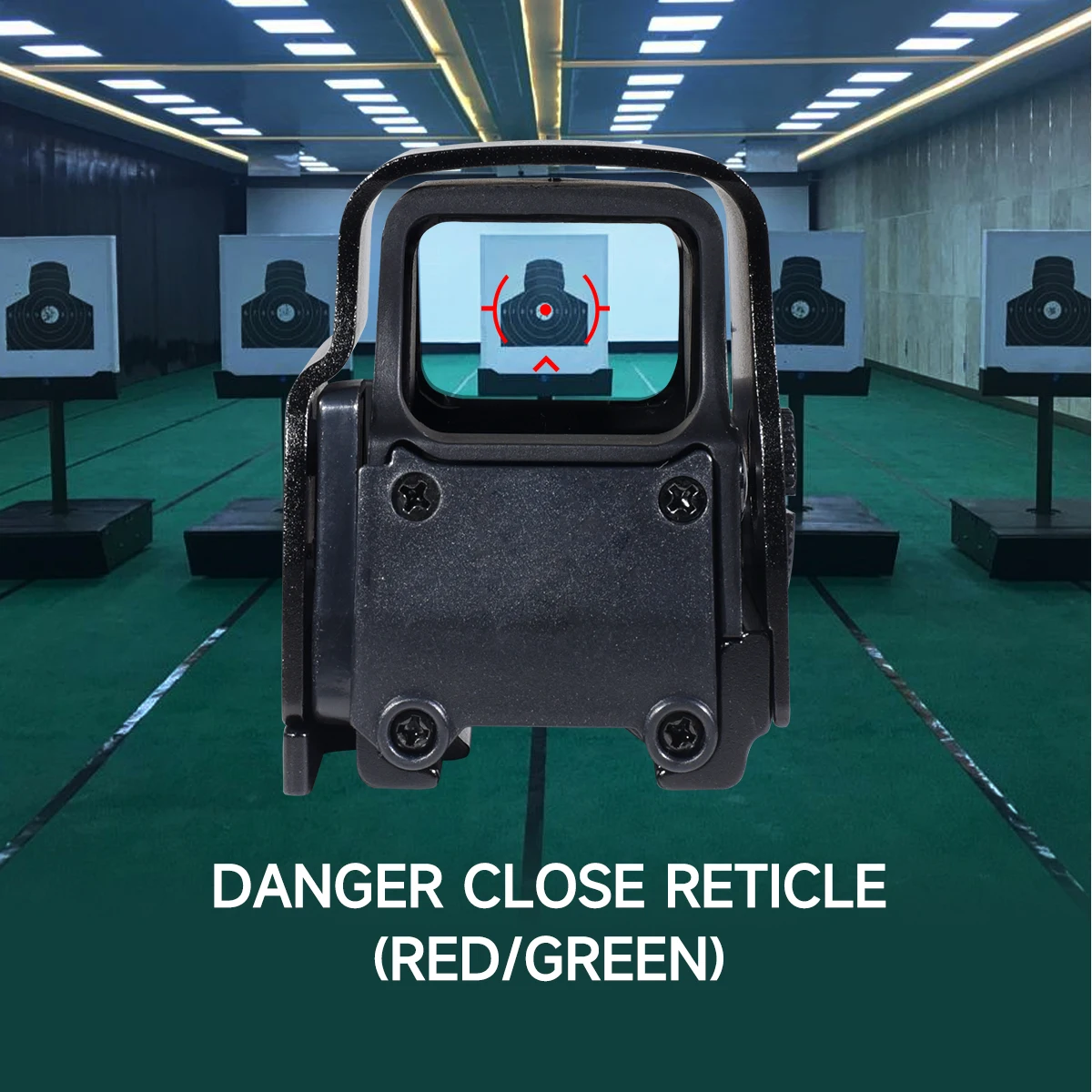 558 DCR mira red dot con magnificador plegable QD Picatinny - imagen 5