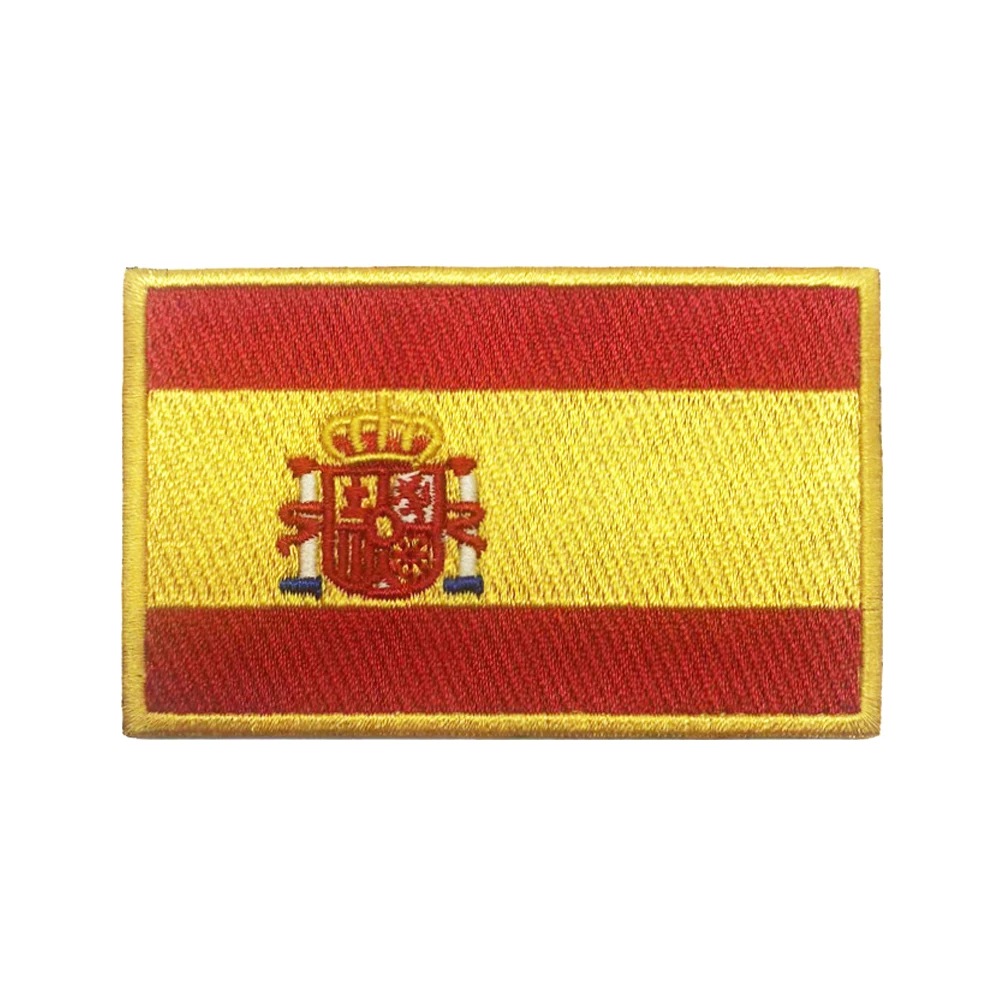 Brazalete táctico con bandera española velcro – Parche bordado morale