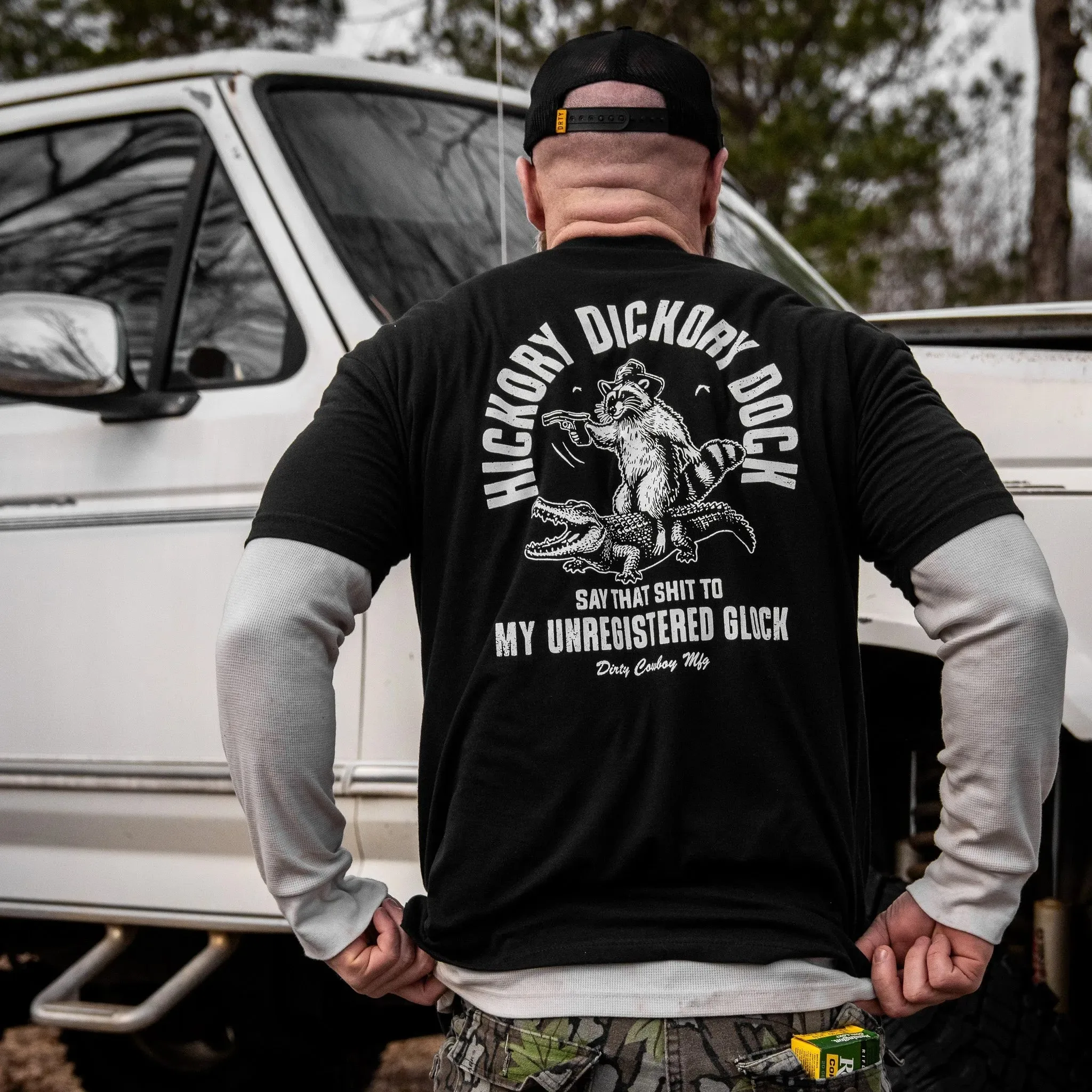 Hickory Dickory Dock camiseta táctica militar de algodón puro - imagen 2