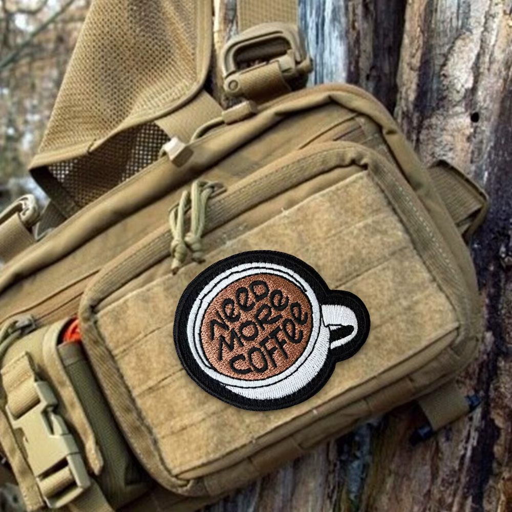 Parche táctico bordado gancho y bucle para mochila - imagen 4