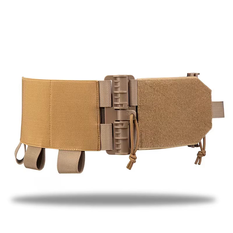 Porta placas táctico con faja lumbar y liberación rápida - imagen 4