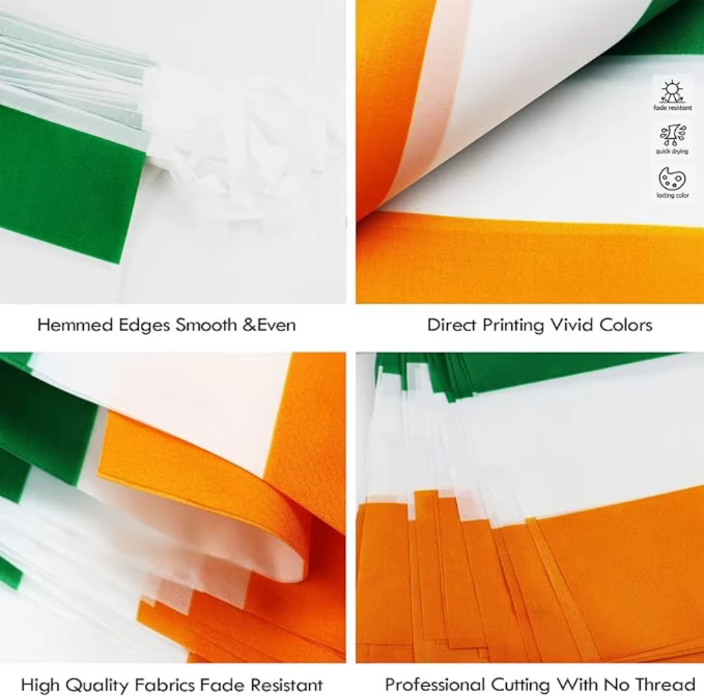 Banderín de cuerda Irlanda para San Patricio – adorno colgante hogar - imagen 2