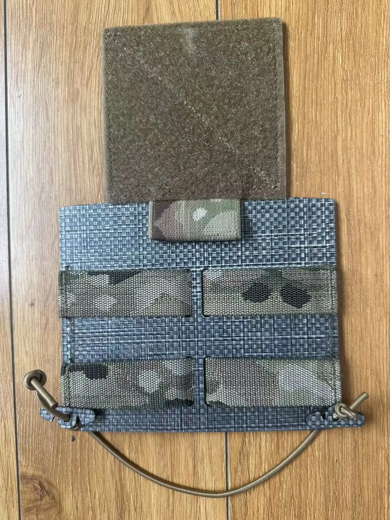 Chaleco táctico portaplacas para pecho con soporte frontal