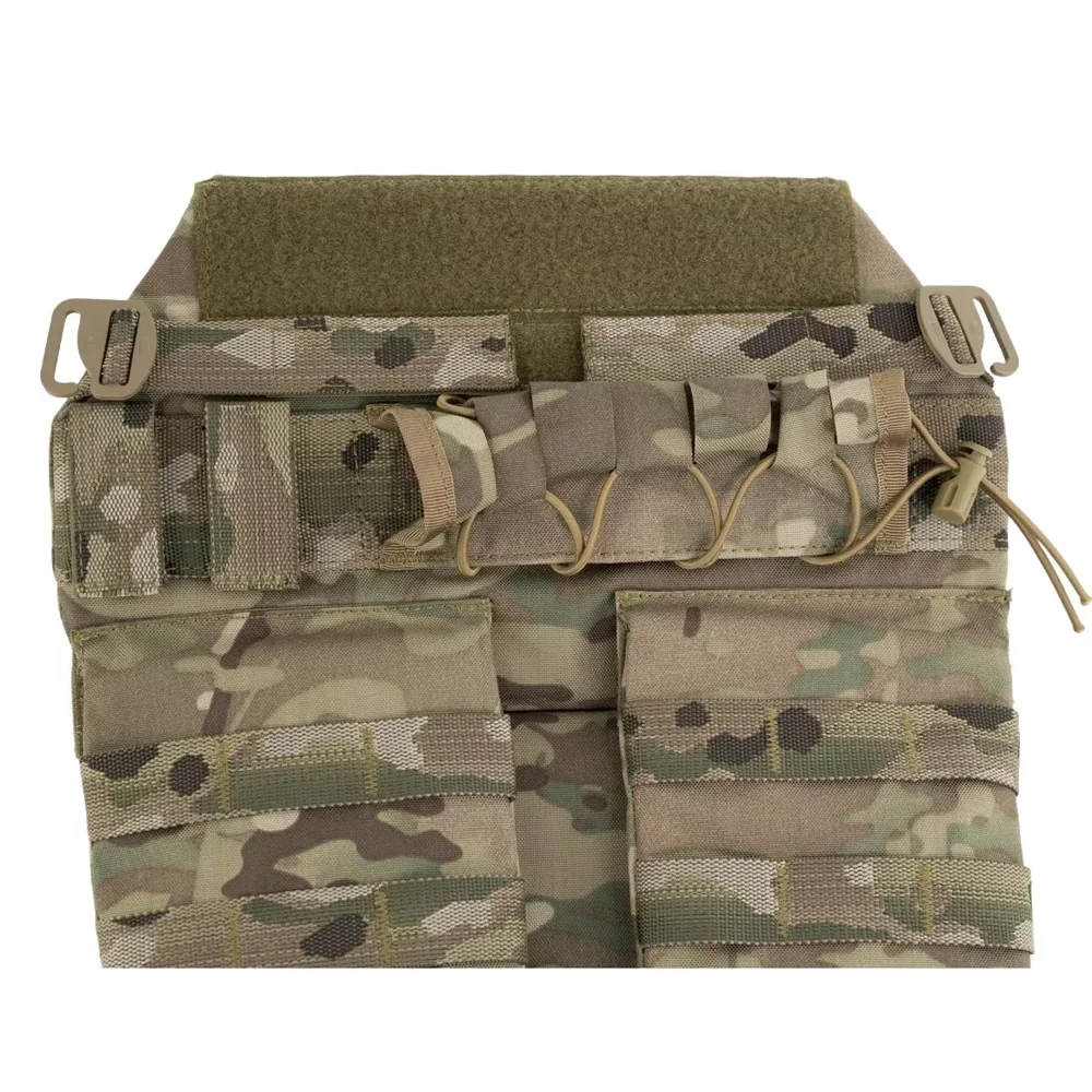 Placa protección inguinal táctica acolchada MOLLE para chaleco - imagen 5
