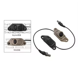 UN AXON SL interruptor de presión táctico remoto Modbutton Surefir